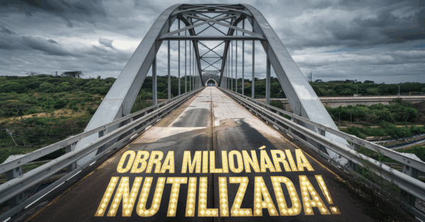 Obra milionária inutilizada! Ponte de 1.727 metros na BR-153, que custou R$ 233 milhões, está pronta, mas sem acessos, tornando-se símbolo do desperdício público no Brasil