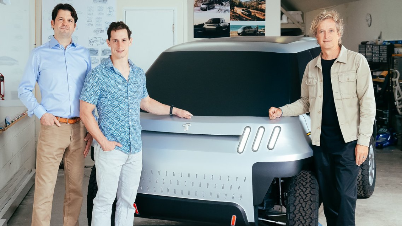 camioneta eléctrica - paneles solares - camioneta -