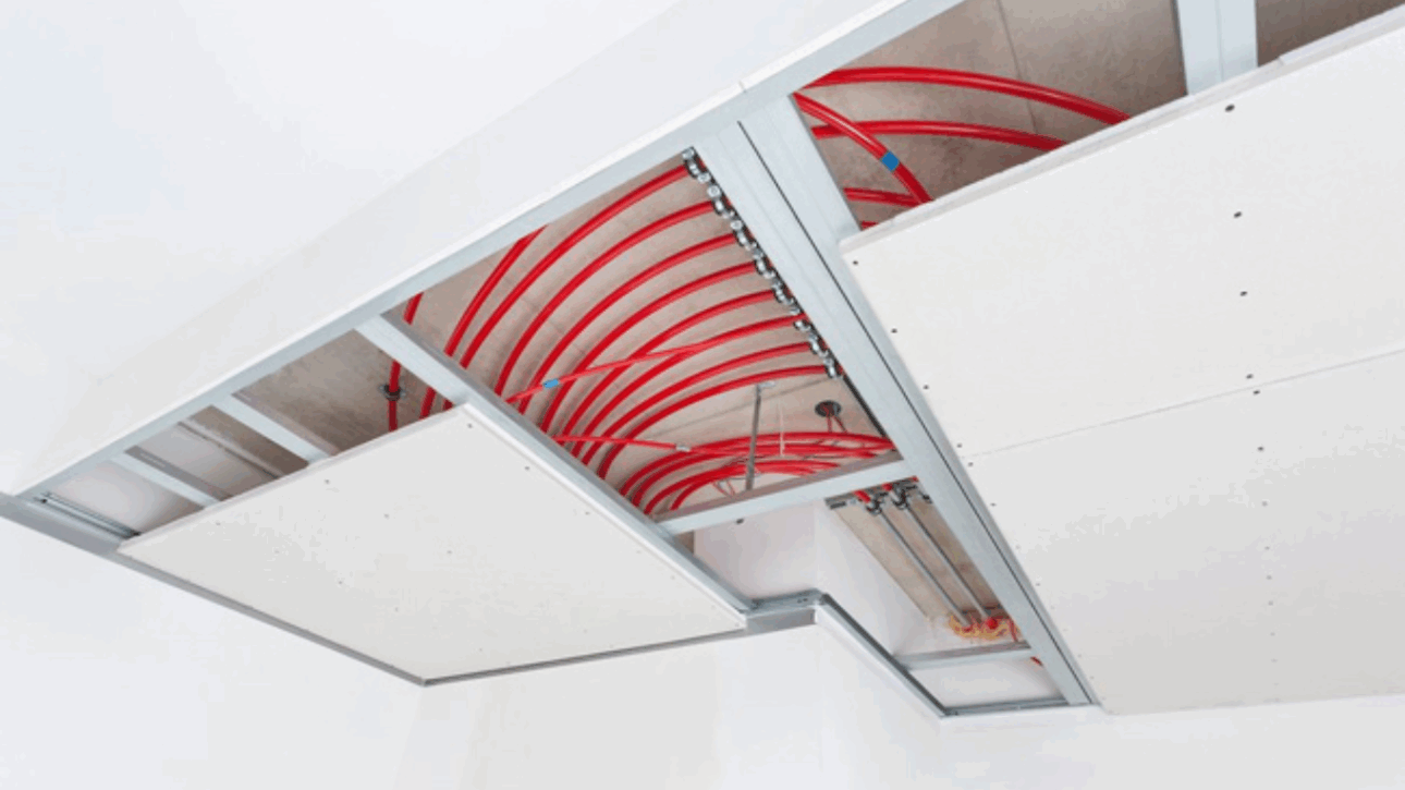 techo radiante - ventilador - economía