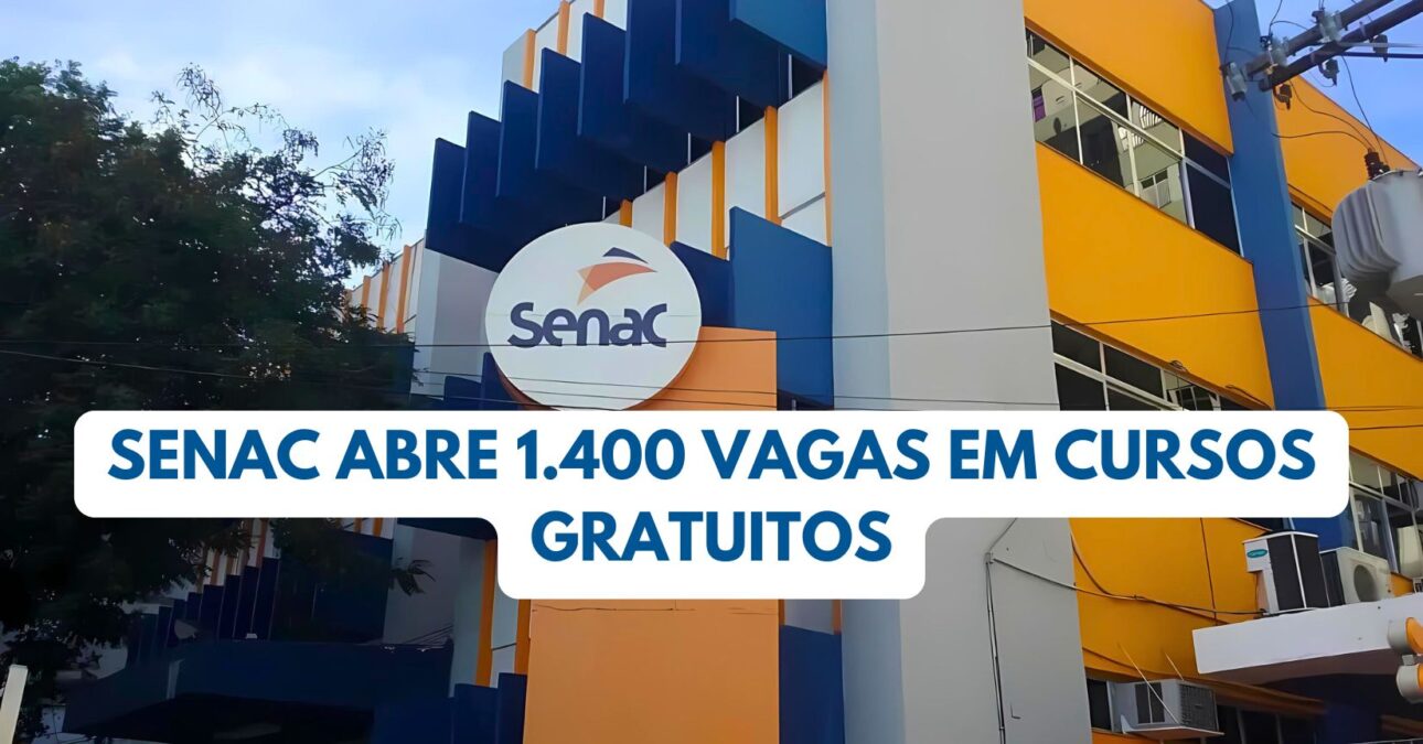 Senac abre maias de 1.000 de vagas em cursos gratuitos. Essa é uma oportunidade única para quem busca um curso técnico de graça no Senac. Saiba como concorrer às vagas.