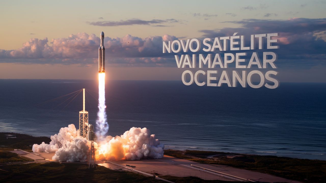 SpaceX lança satélite português revolucionário que vai mapear os oceanos e monitorar o futuro do planeta