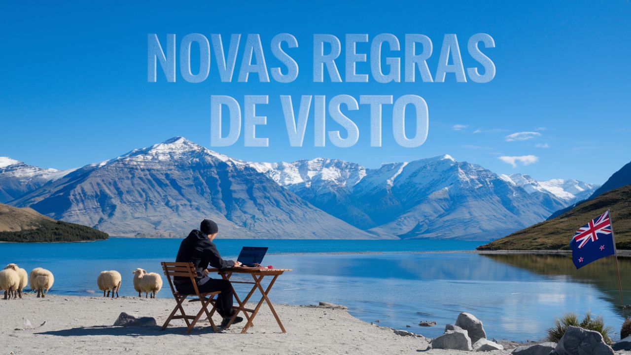 Trabalho remoto na Nova Zelândia: Novas regras de VISTO transformam o país no paraíso dos nômades digitais