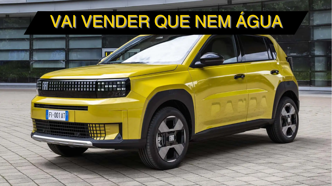 fiat panda - Fiat Uno - stellantis - carro elétrico