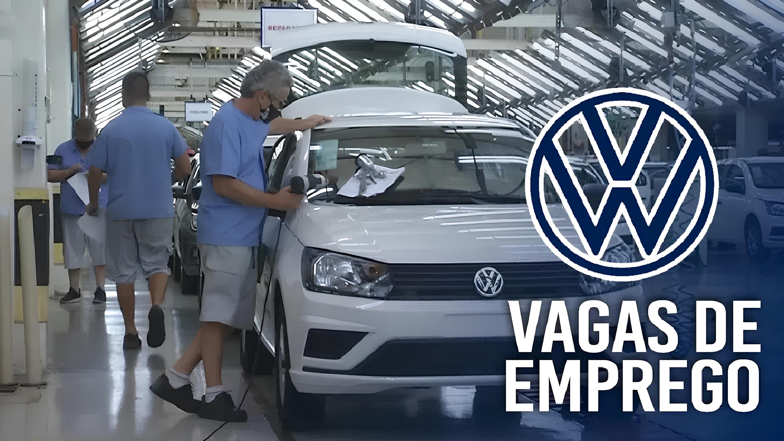 Volkswagen abre processo seletivo com quase 30 oportunidades de emprego com cargos para Técnico em Segurança do Trabalho, Analistas, Engenheiros e outras funções