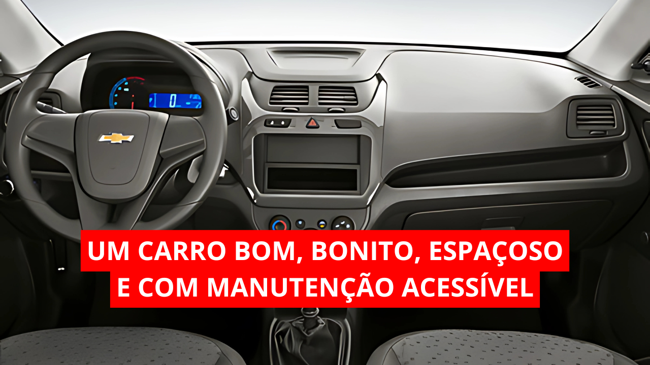 O Chevrolet Cobalt LS oferece desempenho equilibrado, conforto, direção hidráulica e amplo espaço interno e no porta-malas.