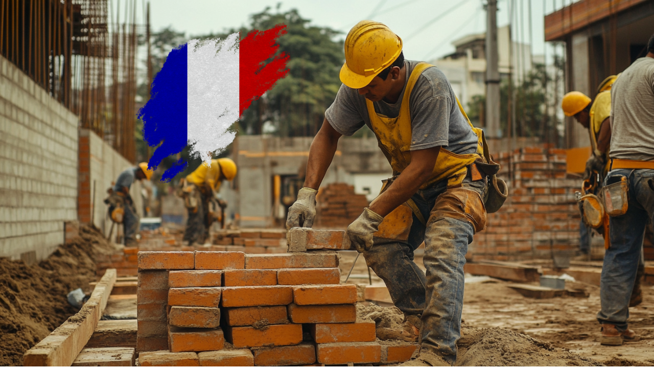mão de obra - frança - pedreiro - construção civil