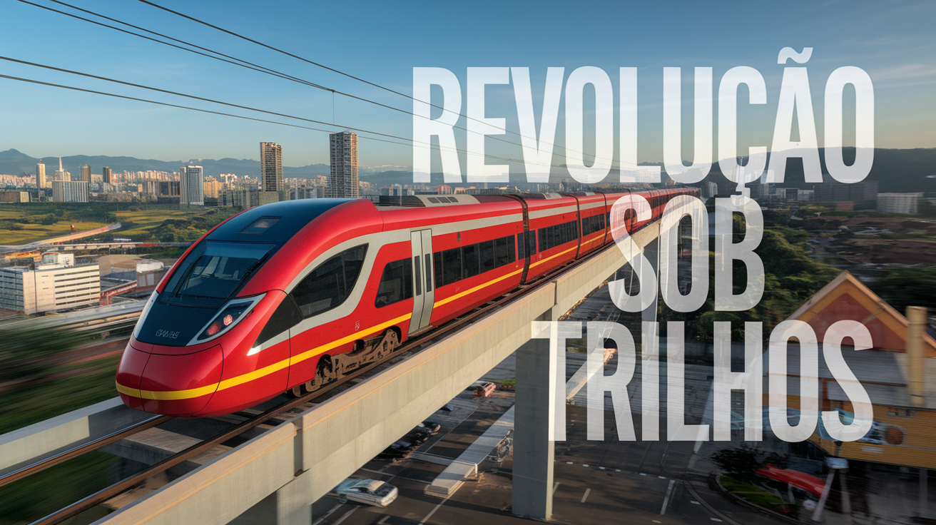 O trem pé-vermelho no Paraná promete transformar a mobilidade, criando 30 mil empregos e transportando 36 mil passageiros diários. Uma obra de impacto regional.
