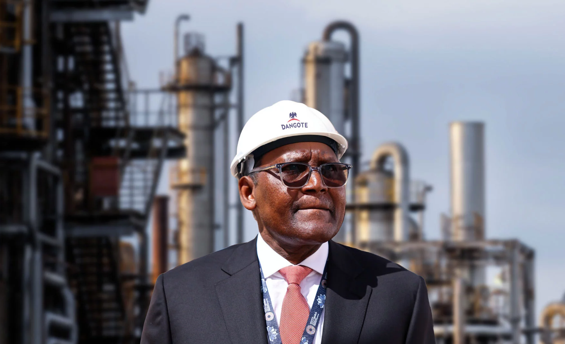 Aliko Dangote construyó su fortuna comenzando con el comercio de productos básicos, como cemento y azúcar, en Nigeria. Con el tiempo, expandió sus negocios y creó el Grupo Dangote, que se convirtió en el mayor productor de cemento de África. También invirtió en sectores estratégicos, como una refinación de petróleo de punta y una fábrica de fertilizantes, fortaleciendo la economía local.
