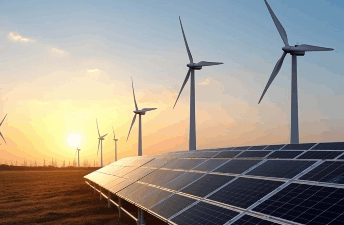 La energía renovable proviene de fuentes inagotables como el sol, el viento y el agua. Es limpia, sostenible y el camino para proteger el planeta en el futuro!