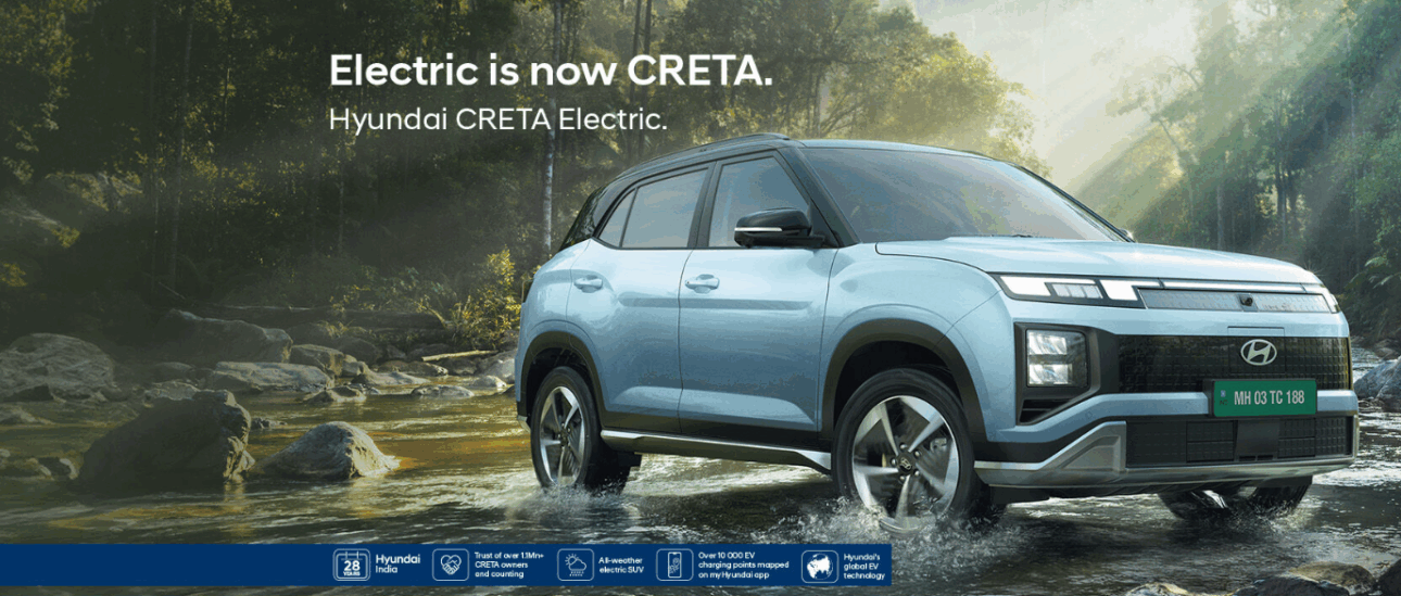 El Hyundai Creta Eléctrico Tendrá Un Visual Más Moderno, Sin La Tradicional Parrilla Frontal, Característica De Los Autos A Combustión. Contará Con Detalles Actualizados En Los Faros Y Un Diseño Pensado Para Destacar Su Propuesta Sostenible.