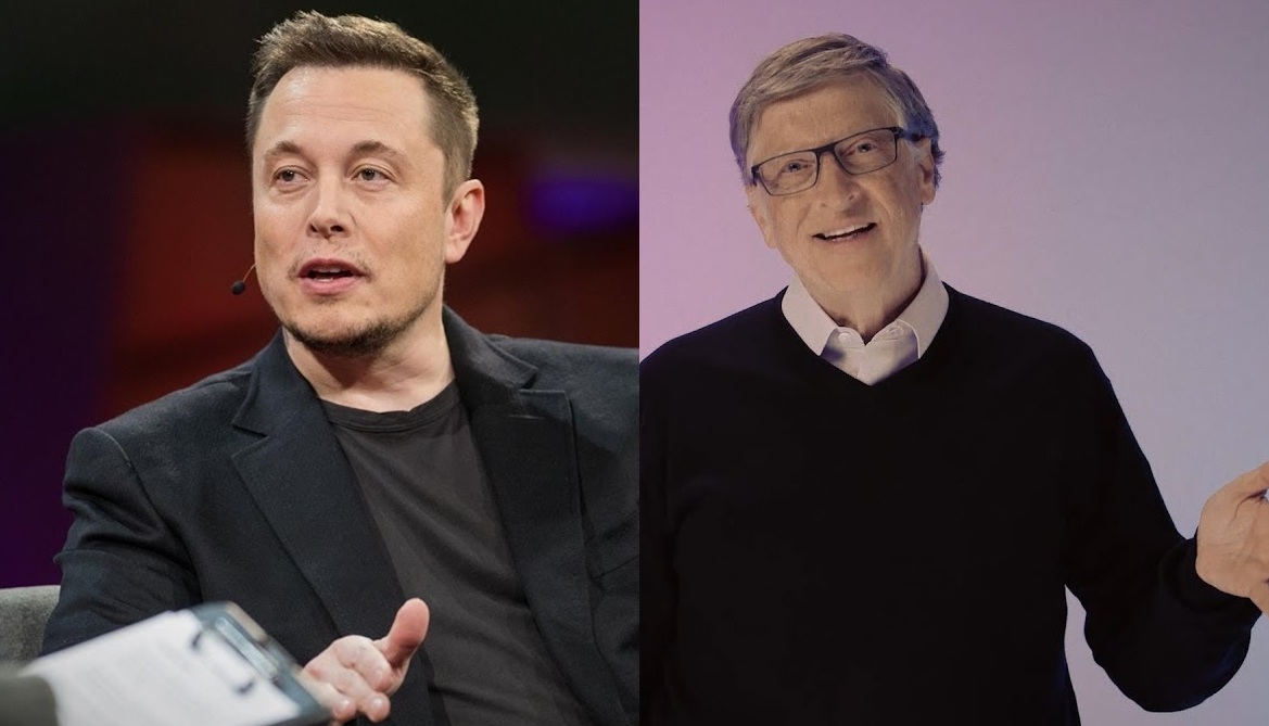 Bill Gates, Elon Musk, Musk