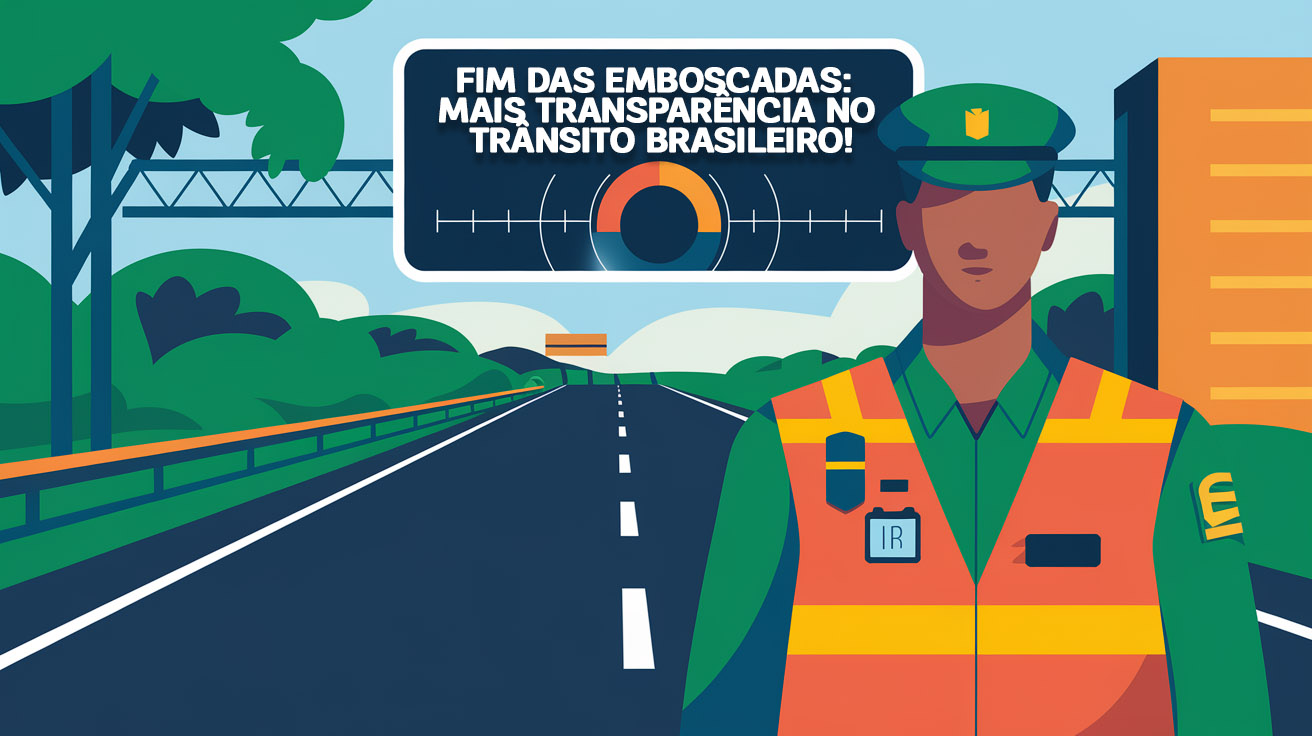 Agentes de trânsito escondidos não podem mais multar. Entenda a nova legislação e como a fiscalização evoluiu no Brasil.