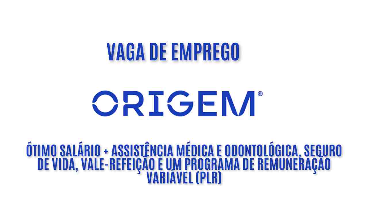 A Origem Energia está contratando! A empresa procura interessados em trabalhar como engenheiro de automação e oferece ótimo salário + assistência médica e odontológica, seguro de vida, vale-refeição e um programa de remuneração variável (PLR); Veja como garantir sua vaga