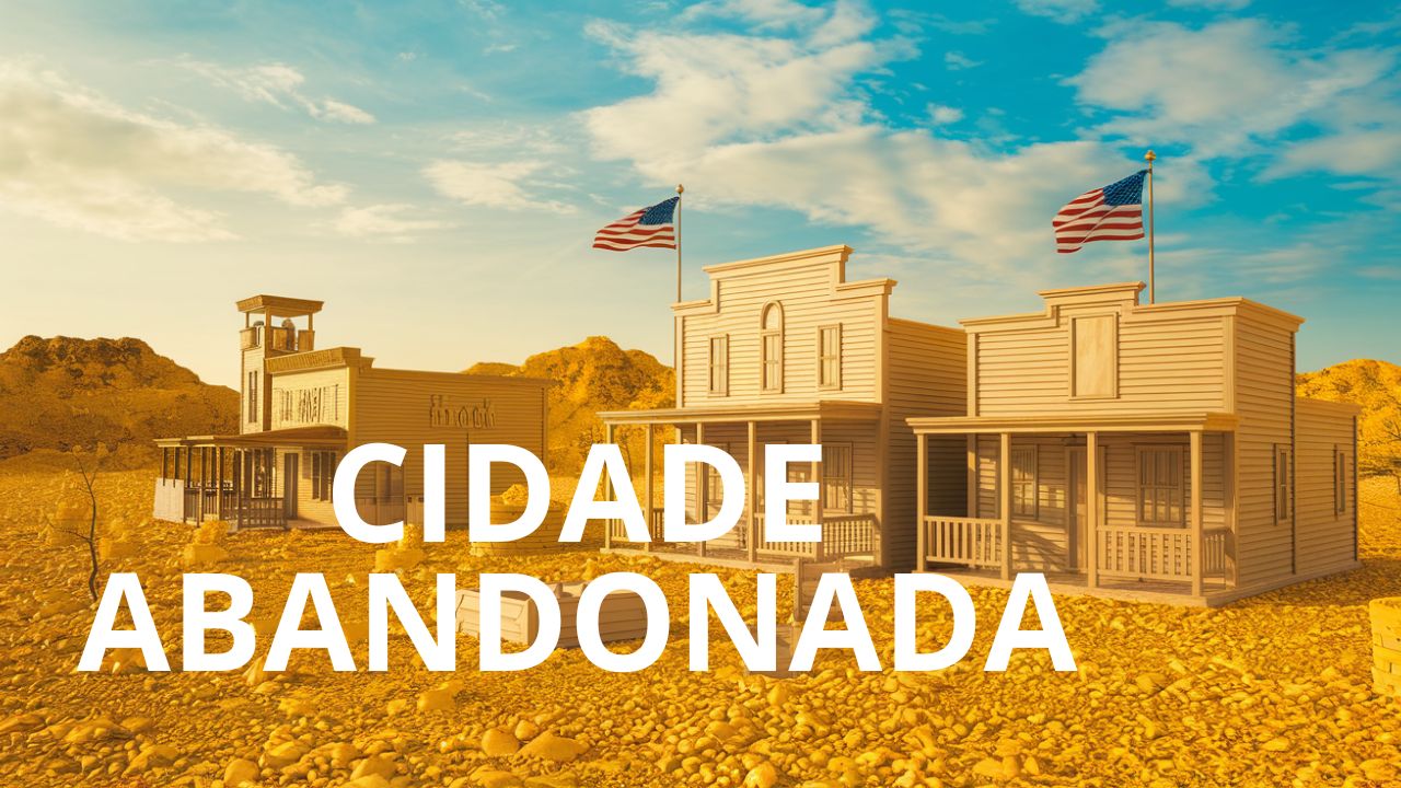 A incrível cidade fantasma no coração da mineração de ouro que gerou US$ 1,4 bilhão e agora está totalmente abandonada