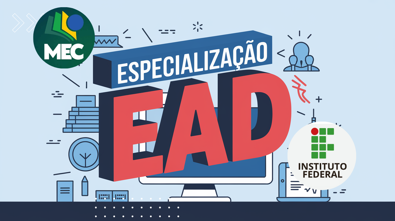 O IFBA oferece 200 vagas para especialização gratuita em gestão educacional. Curso EAD reconhecido pelo MEC. Inscreva-se até 26/02/2025!