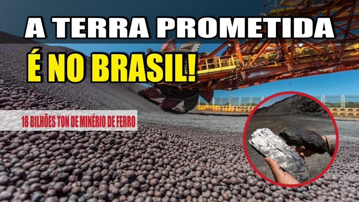 ferro - minério - mineração - Vale - manganês - terras raras - jazidas - ouro - diamante - Carajás