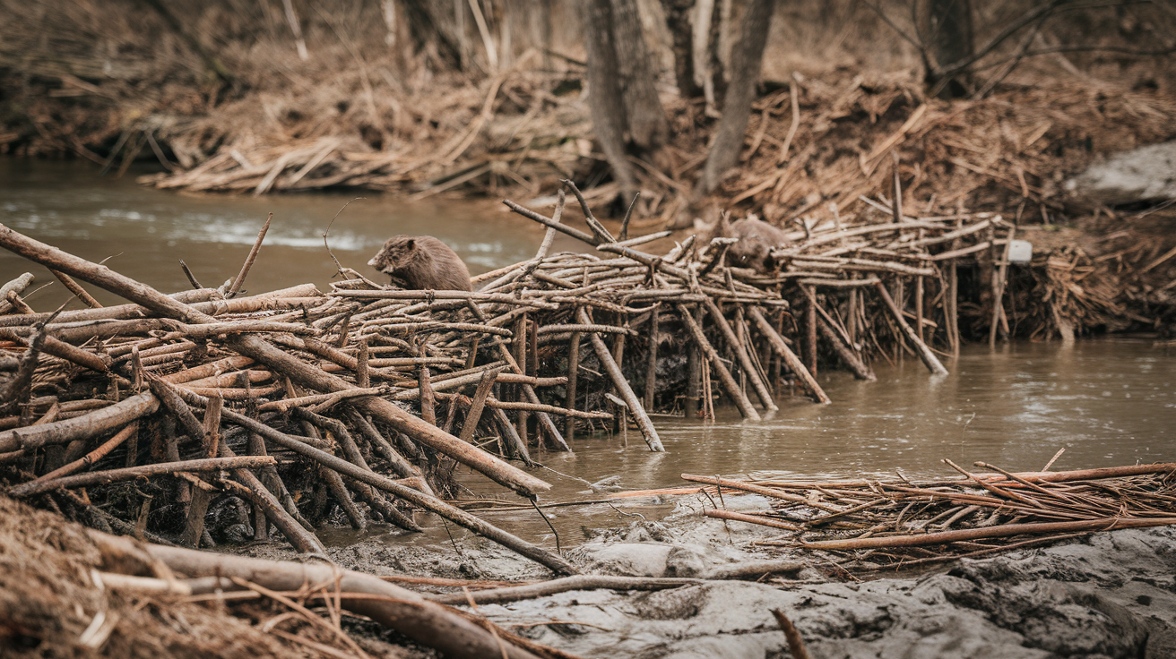 Castores constroem em dois dias represa que governo da República Tcheca planejava há 7 anos e economizam R$ 7,1 milhões sem burocracia