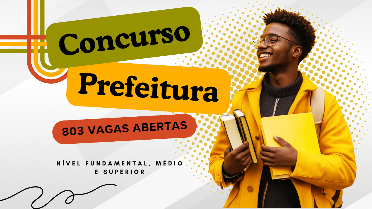 concurso público - concurso de prefeitura - vagas - nível médio