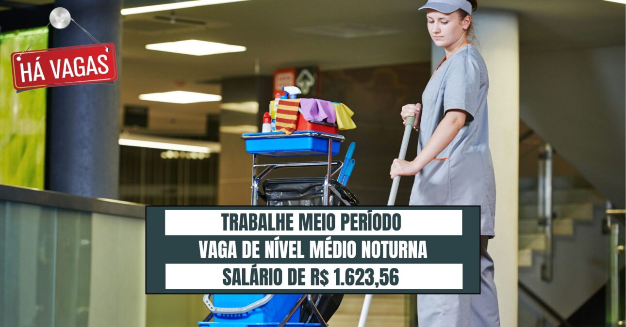 Grupo Khronos oferece vaga meio período com salário de até R$ 1.623,56