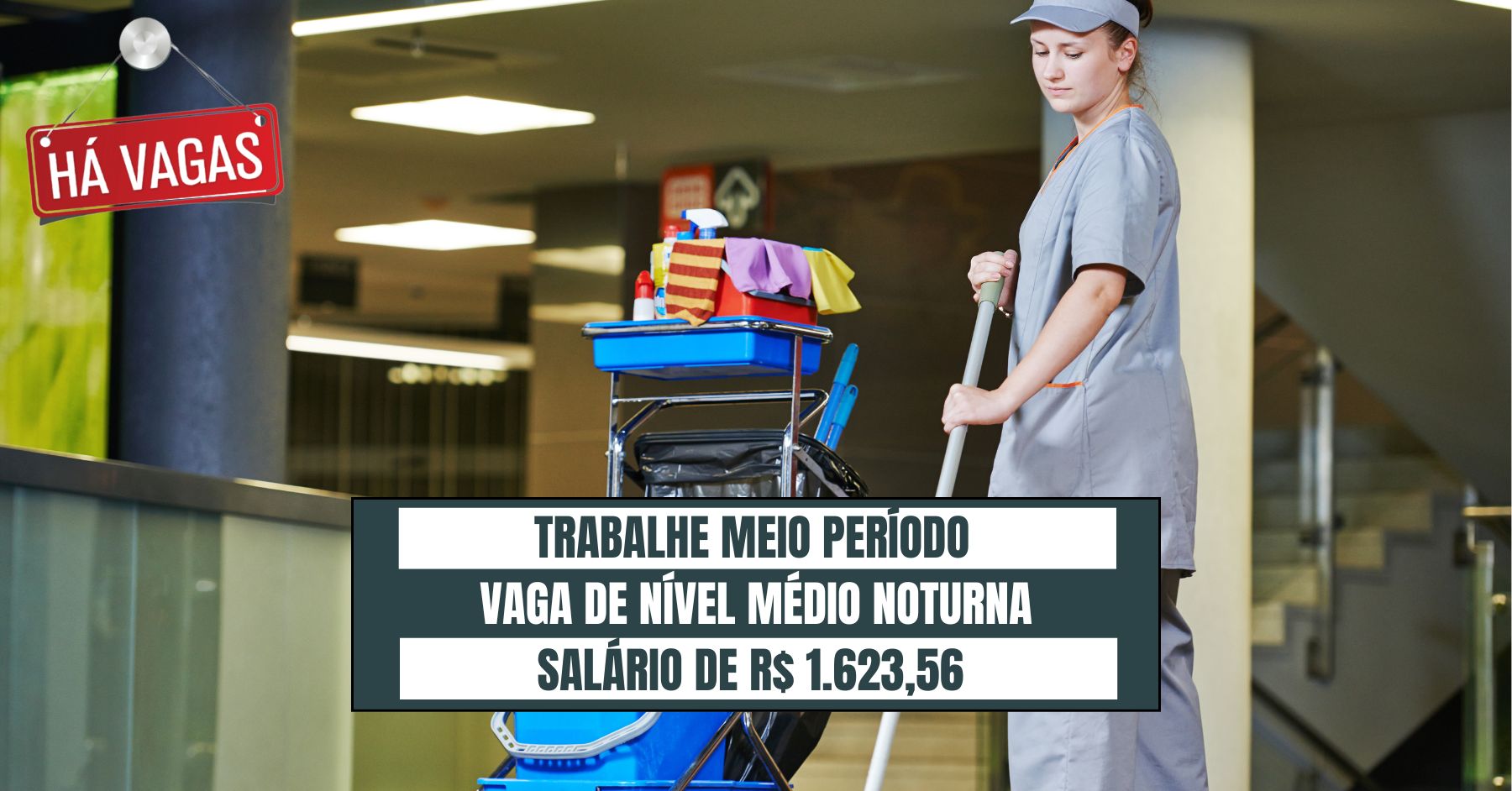 Grupo Khronos oferece vaga meio período com salário de até R$ 1.623,56