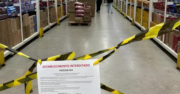 Vigilância Sanitária interdita parcialmente supermercado do Grupo Mateus em São Luís