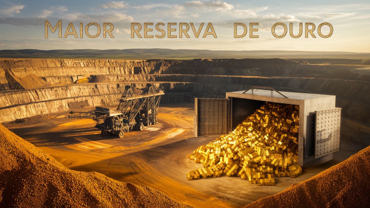 Maior descoberta de ouro da história: Reserva com 8 mil toneladas pode mudar a economia global