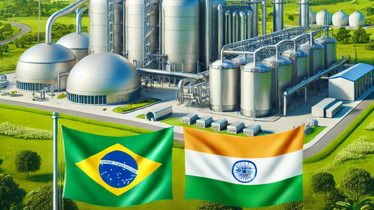 Cana-de-açúcar é fundamental para a produção do combustível renovável, evidenciando a escolha de Goiás para a instalação da nova fábrica.