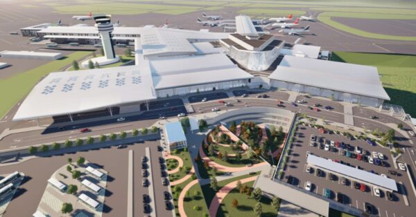 Novo mega-aeroporto na Europa promete revolucionar a aviação com investimento de US$ 214 milhões e estrutura futurista