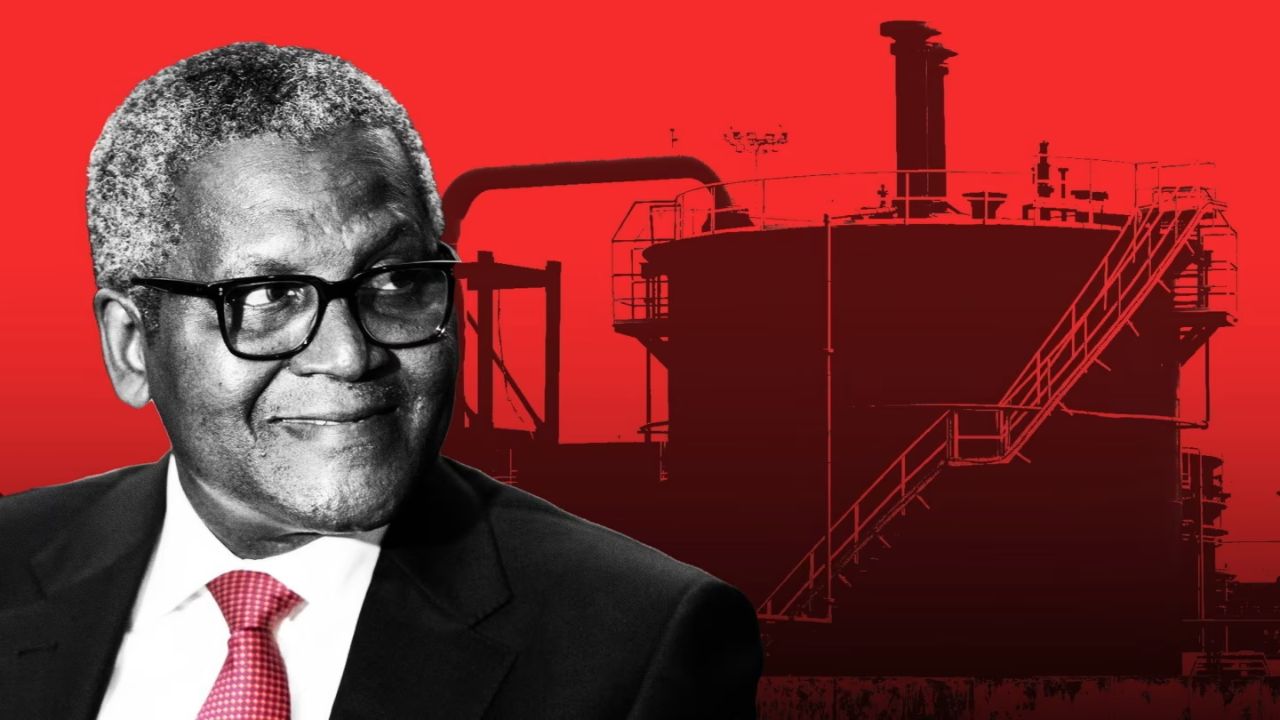 Com um investimento colossal de US$ 23 bilhões, Aliko Dangote transformou sua refinaria na maior da África, impactando o mercado global e dobrando sua fortuna para impressionantes US$ 23,8 bilhões!