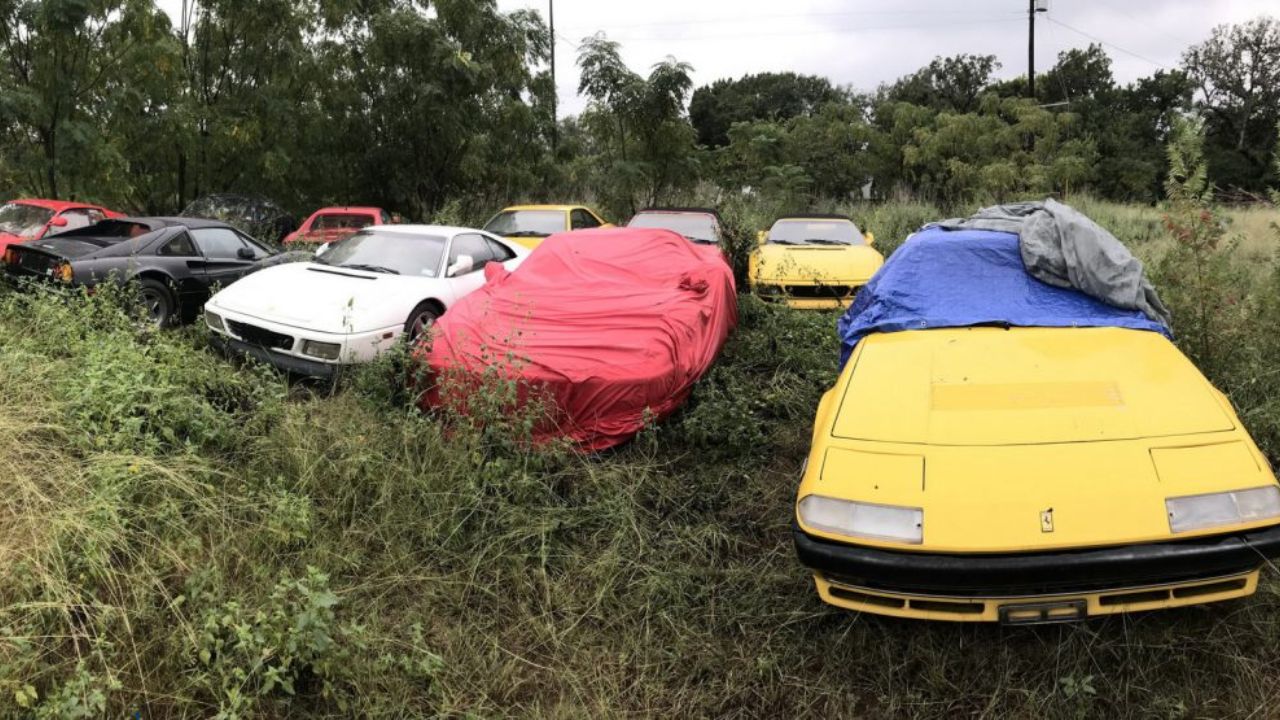 O maior acúmulo de ferraris sem dono do mundo está nessas terras: Mas ninguém sabe onde elas foram parar!