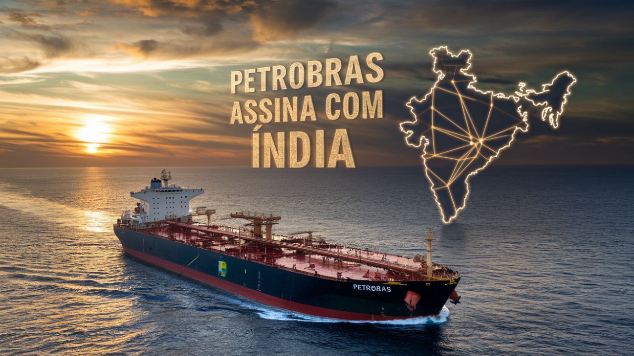 Petrobras fecha MEGAACORDO com a Índia e dá passo histórico para dominar o mercado internacional de petróleo!