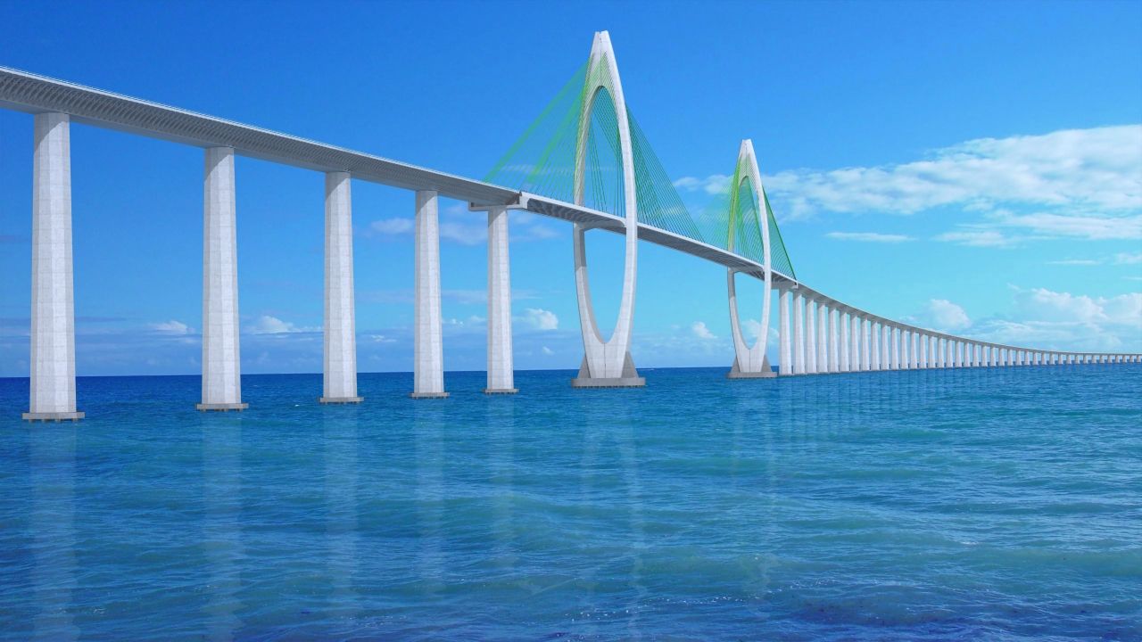 Ponte Salvador-Itaparica: A maior ponte sobre o mar da América Latina criará 7 mil empregos e revolucionará a Bahia!