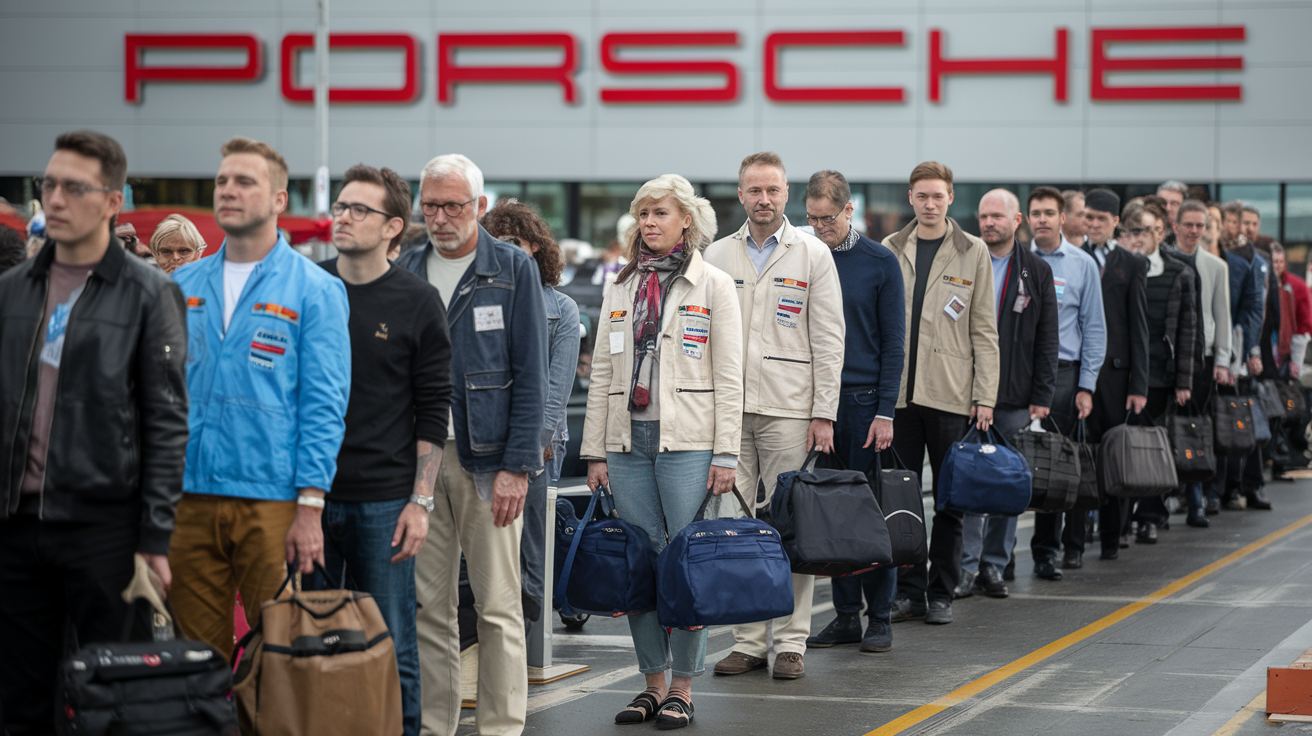 Porsche anuncia demissão em massa de 2 mil funcionários e revê sua estratégia