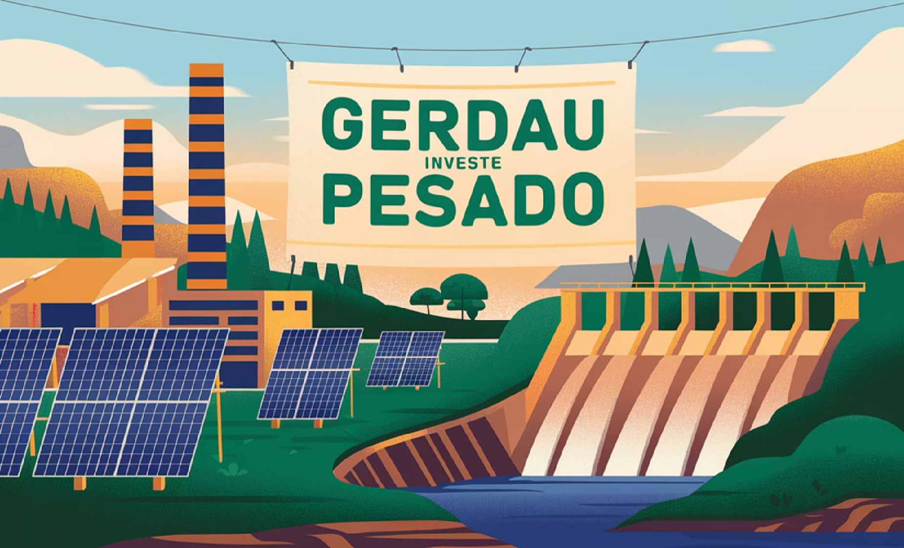 energia, gerdau, investimento