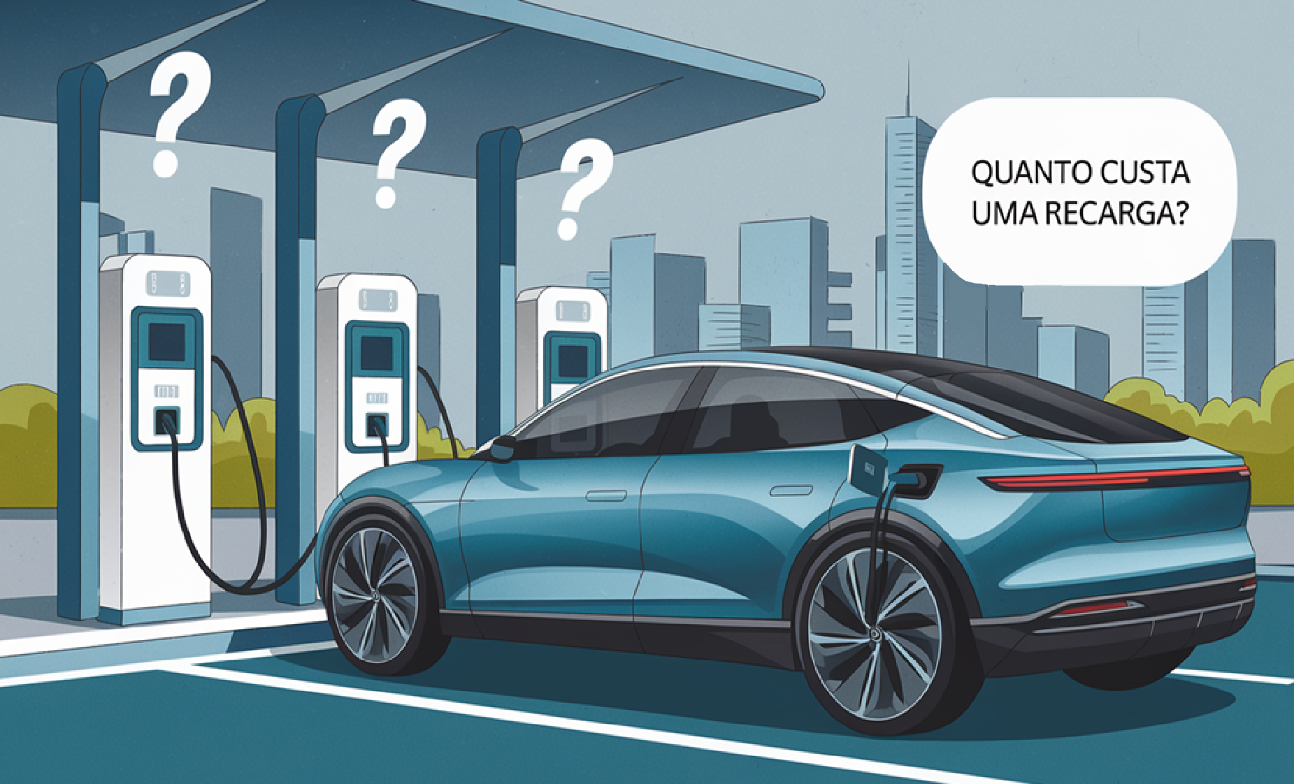 carro elétrico, elétrico, carregadores