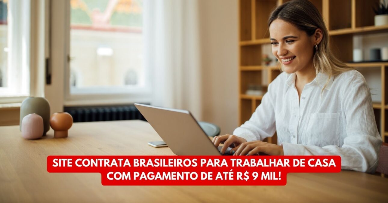 Site contrata brasileiros para trabalhar de casa com pagamento que pode chegar a R$ 9 mil! A DataAnnotation.tech está com vagas home office para treinar inteligências artificiais (IA)
