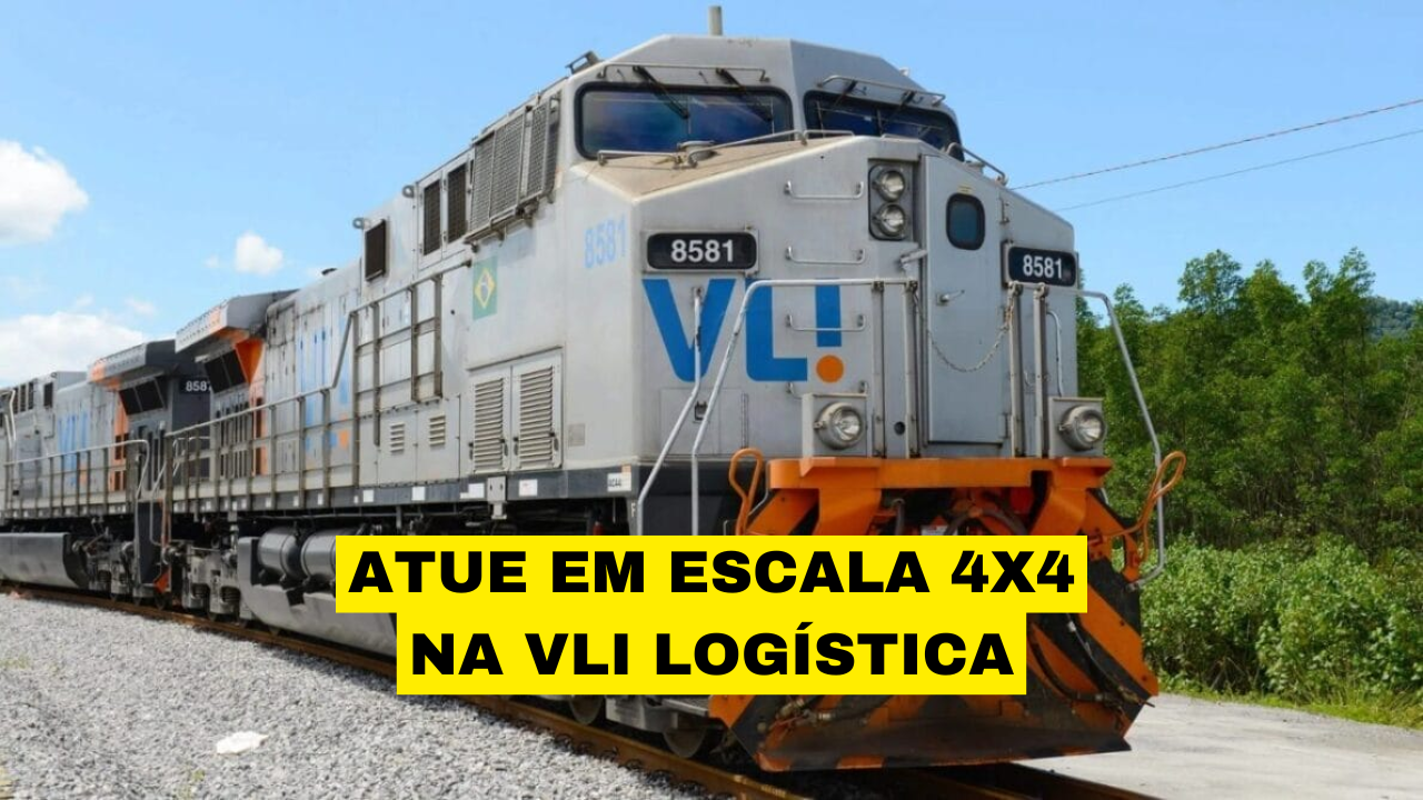 VLI Logística abre vagas de nível médio para Trainee Maquinista de Manobra em Santa Bárbara, Minas Gerais.