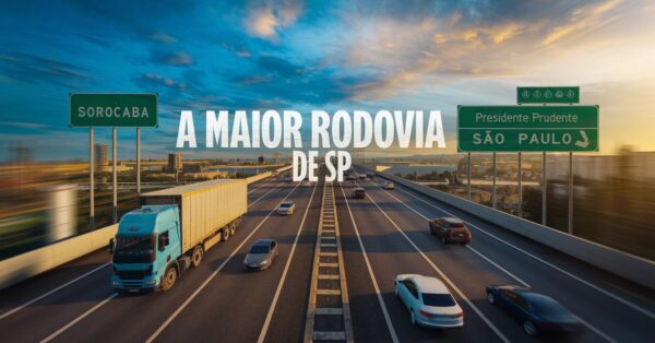 A rodovia Raposo Tavares é a maior de São Paulo, com 654 km. Conectando o estado de leste a oeste, é essencial para o transporte e economia.
