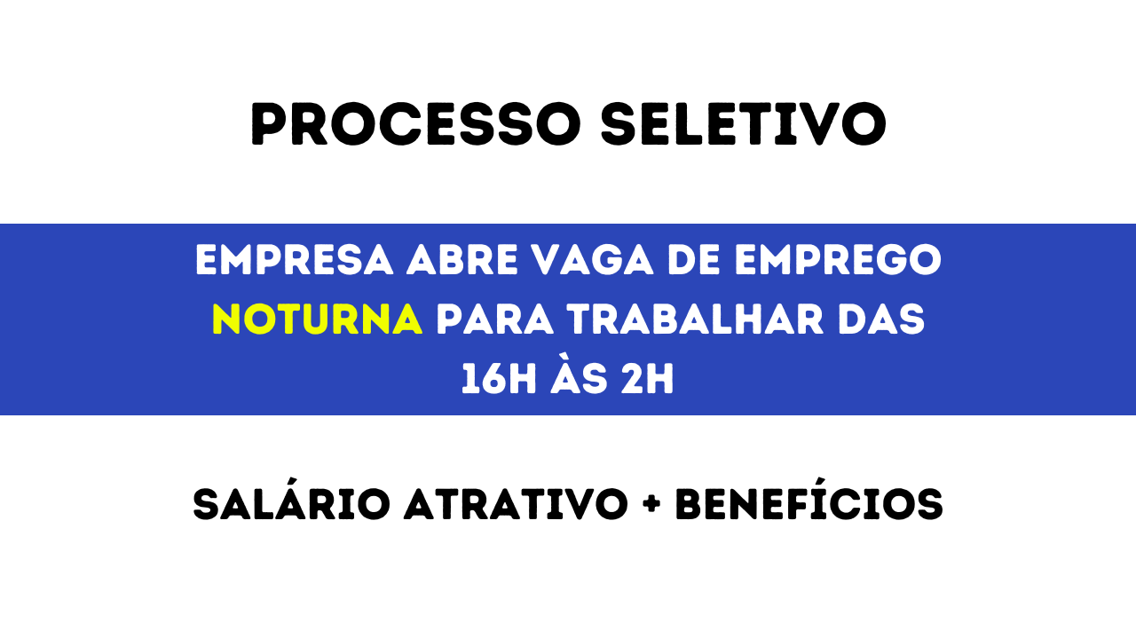 Inscreva-se hoje mesmo para concorrer a vaga de emprego noturna para auxiliar operacional no Essentia Group, uma excelente oportunidade de trabalho em São José.