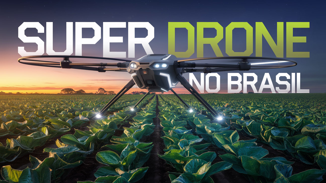 O Pelican Spray chega ao Brasil para revolucionar a pulverização agrícola. Conheça a inovação que pode transformar o agro nacional!