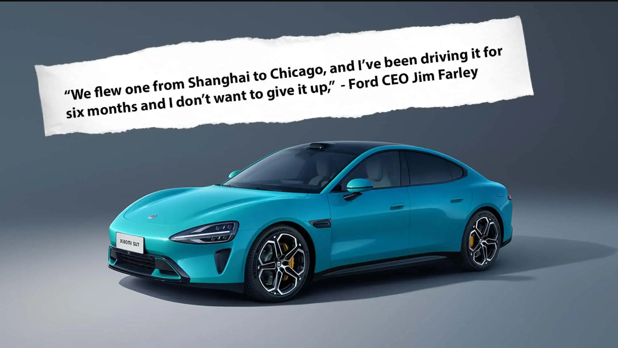 "Trajimos uno de Shanghái a Chicago, y he estado conduciendo durante seis meses y no quiero devolverlo," - CEO de Ford, Jim Farley