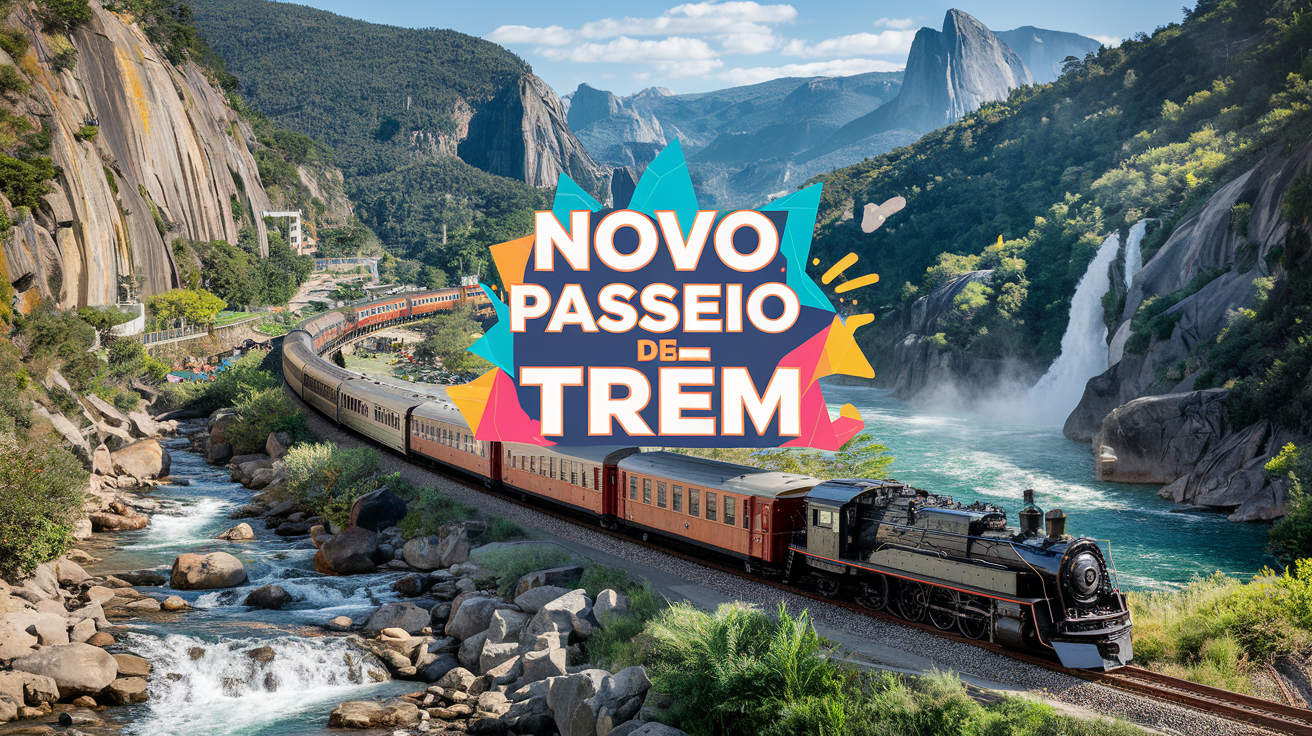 O novo trem turístico entre Três Rios e Sapucaia promete transformar a experiência de viajar no Brasil, com paisagens históricas e culturais deslumbrantes.