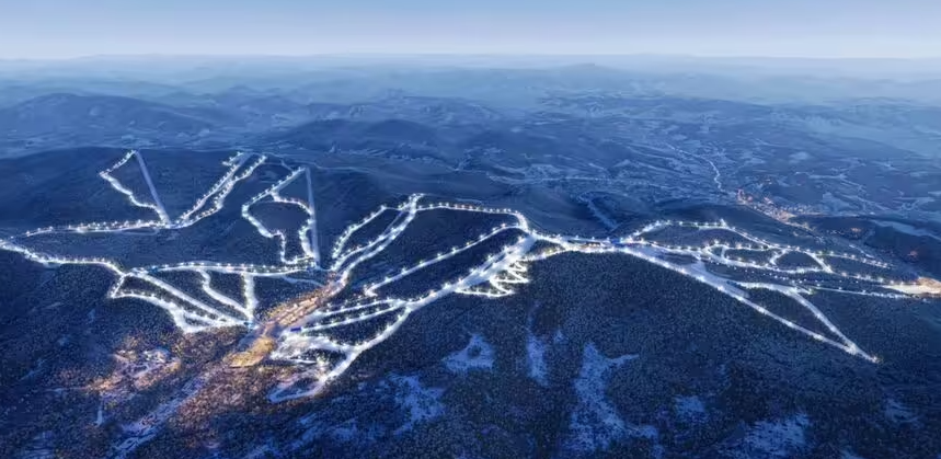 El resort en Ucrania tendrá nieve garantizada todo el año, con más de 800 acres de nieve artificial. Habrá 41 pistas increíbles para esquiadores de todos los niveles, en uno de los mayores complejos de esquí de Europa!