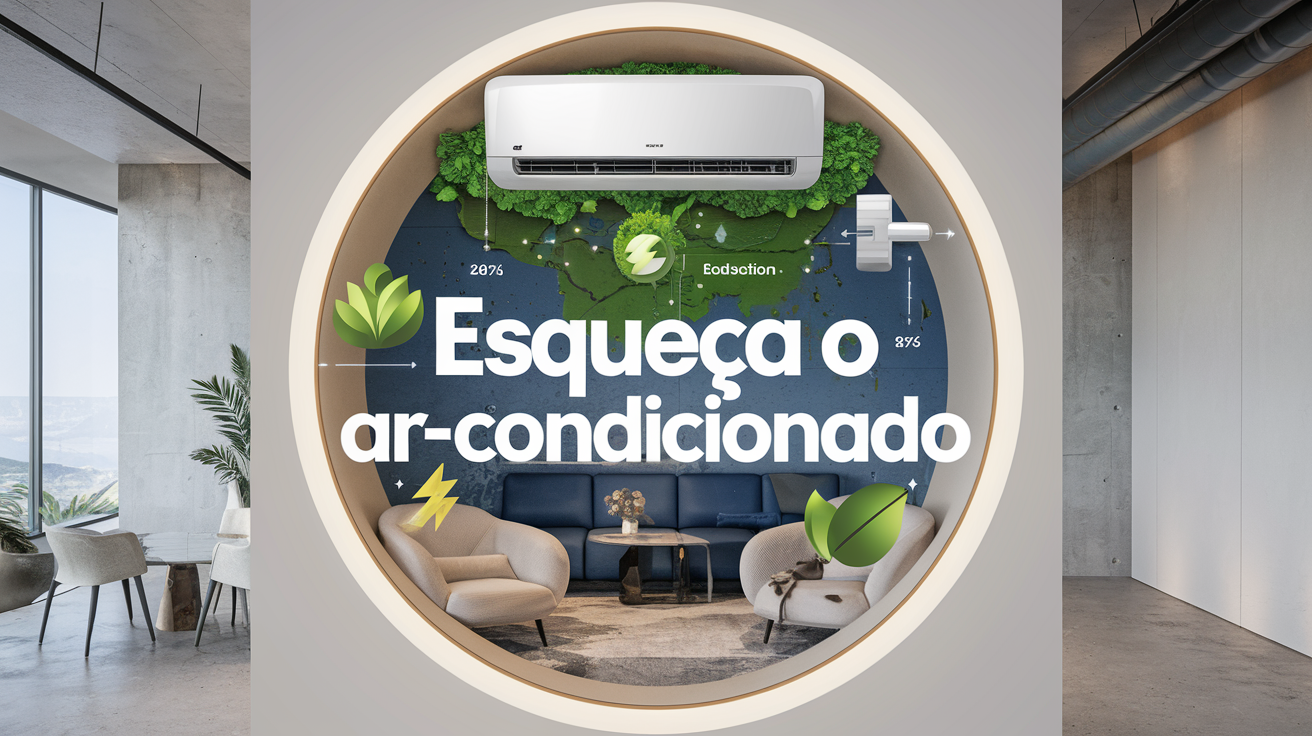 Nova tecnologia de climatização gasta 5 vezes menos energia que o ar-condicionado tradicional e promete revolucionar o mercado!