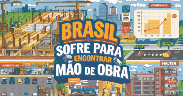 Brasil enfrenta escassez de mão de obra, mesmo com baixo desemprego. Falta de qualificação e assistêncialismo são apontados como causas.