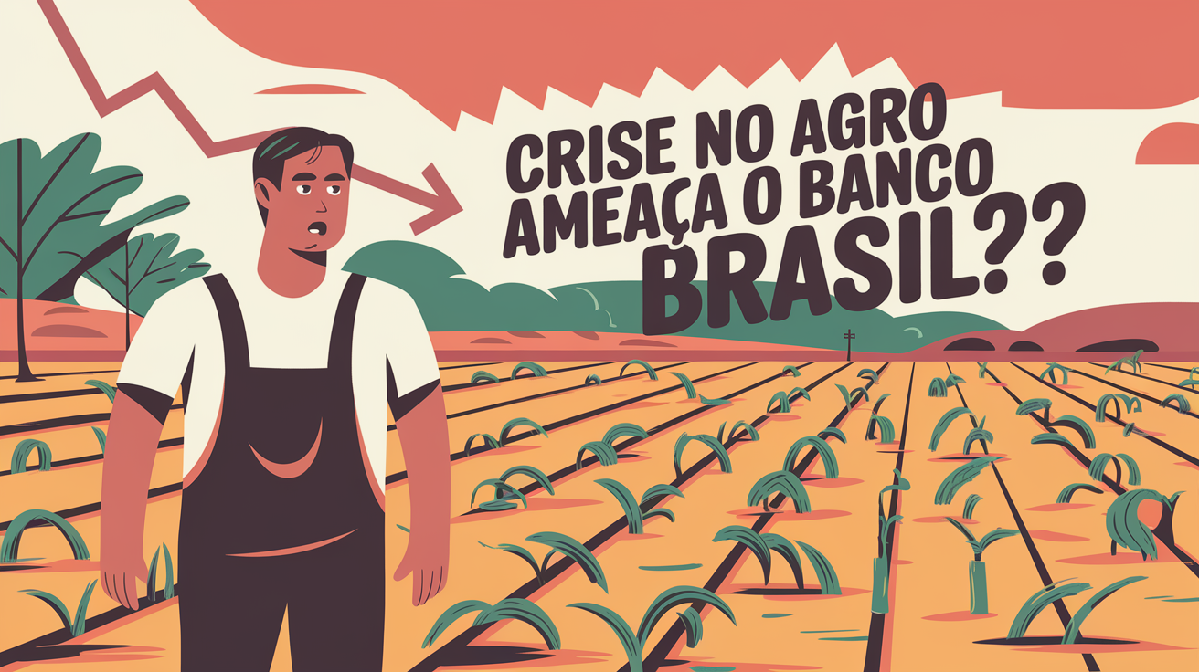 Inadimplência no agronegócio preocupa o Banco do Brasil, apesar do lucro bilionário em 2024. Setor agro pressiona as projeções para 2025.