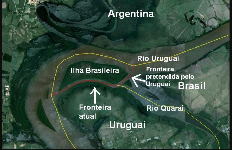 Uruguay alega que la Isla Brasileira debería ser parte de su territorio debido a cambios en el curso del río Quaraí desde el Tratado de 1851. Además del argumento geográfico, el país busca reforzar su soberanía sobre áreas cercanas a la frontera, lo que podría beneficiar su estrategia territorial y económica.