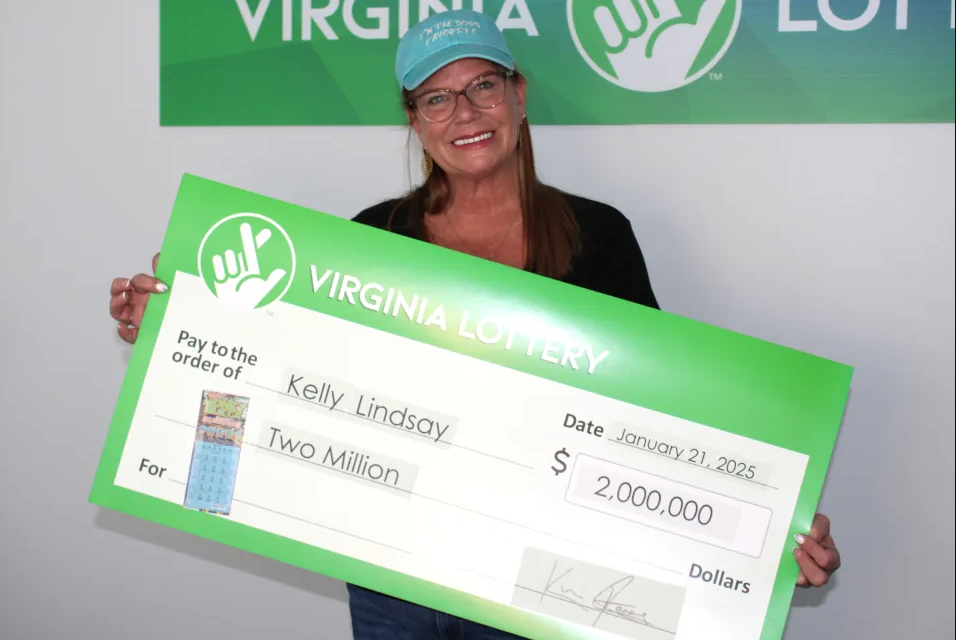 Kelly Lindsey recibió 1,25 millón de dólares en un pago único tras ganar en la Lotería de Virginia. El premio fue conquistado en Carrollton, en Estados Unidos, en 2024.