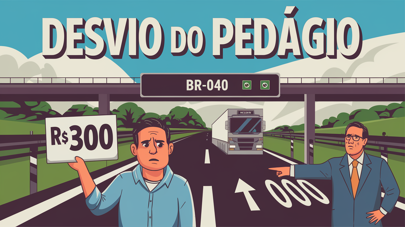 Senador propõe desvio na BR-040 para evitar pedágio; ANTT e VINCI Highways defendem concessão com investimentos previstos.