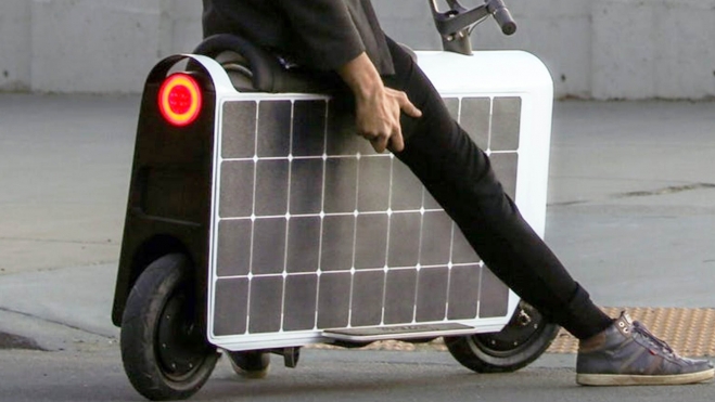 moto elétrica, energia solar